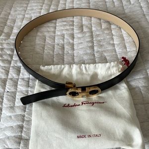 Ferragamo reversible belt 92”